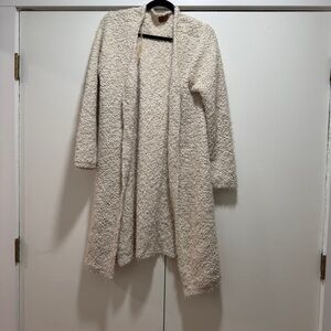 POL Textured Cream Knit Sweater